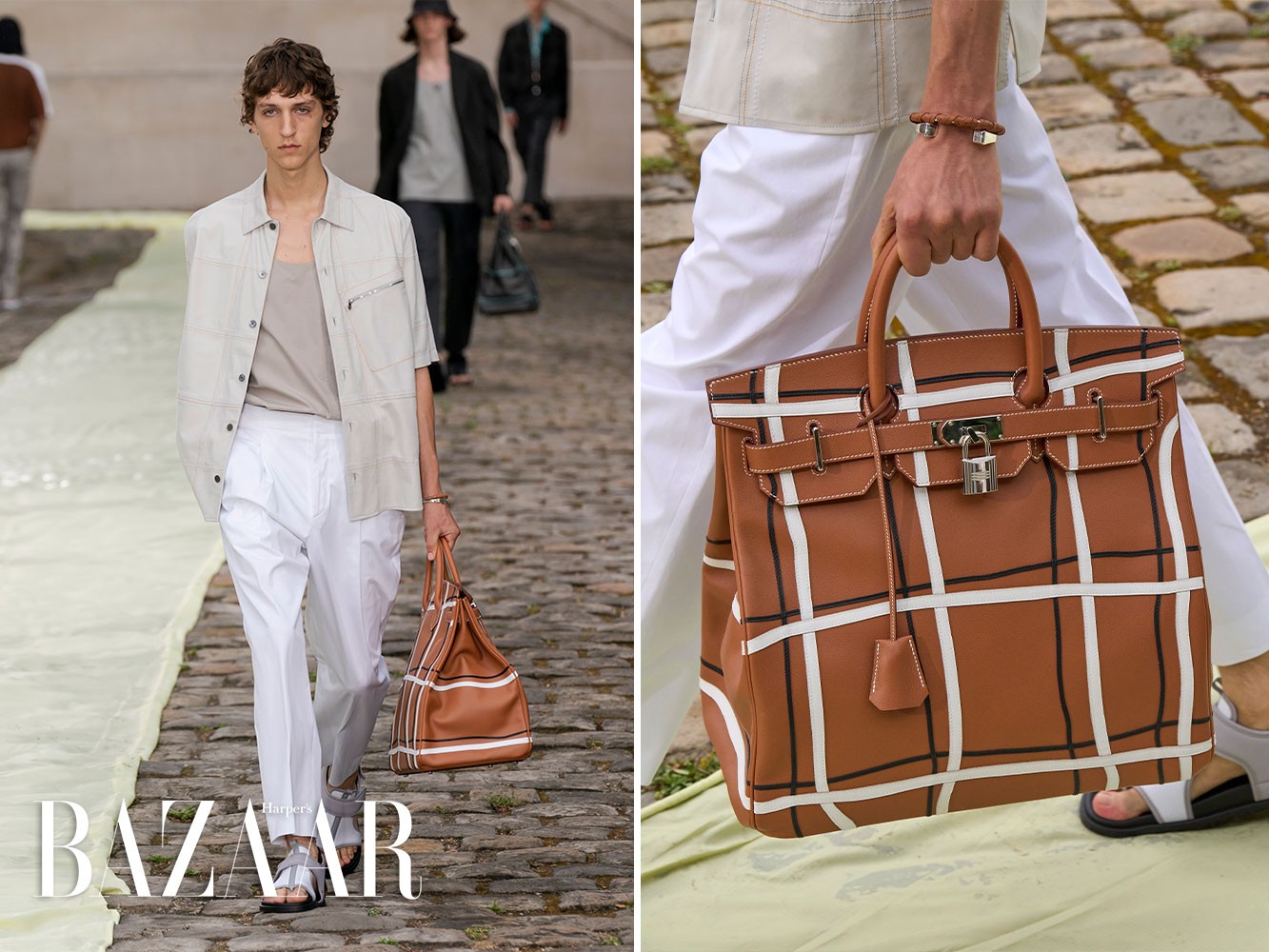 HERMÈS MENSWEAR XUÂN HÈ 2023 LÀM MỚI CHIẾC TÚI TIỀN THÂN CỦA KELLY